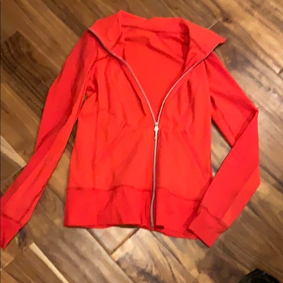 Lululemon Athletica Jackets \u0026 Coats | Lululemon Red Jacket | Color: Orange/Red | Size: M | Shihtzuposh365's Closet